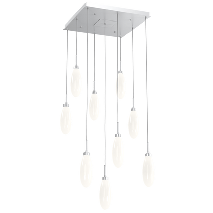 Art Glass Fiori Square Chandelier