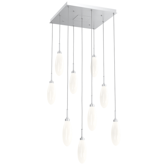 Art Glass Fiori Square Chandelier