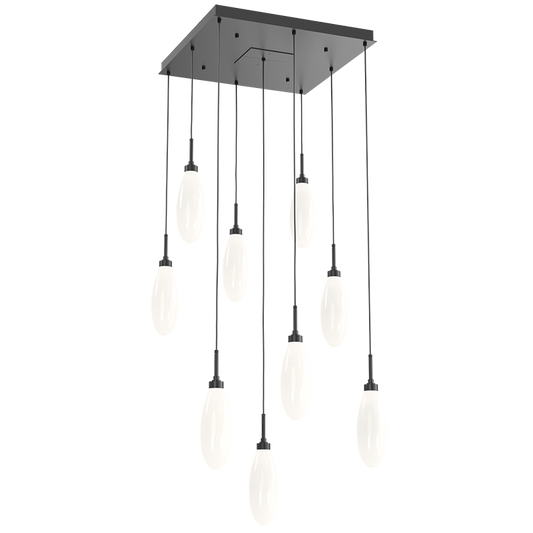 Art Glass Fiori Square Chandelier