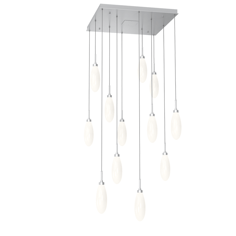 Art Glass Fiori Square Chandelier