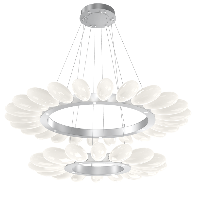 Art Glass Fiori Ring Chandelier