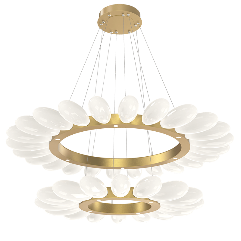 Art Glass Fiori Ring Chandelier