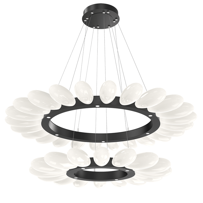 Art Glass Fiori Ring Chandelier