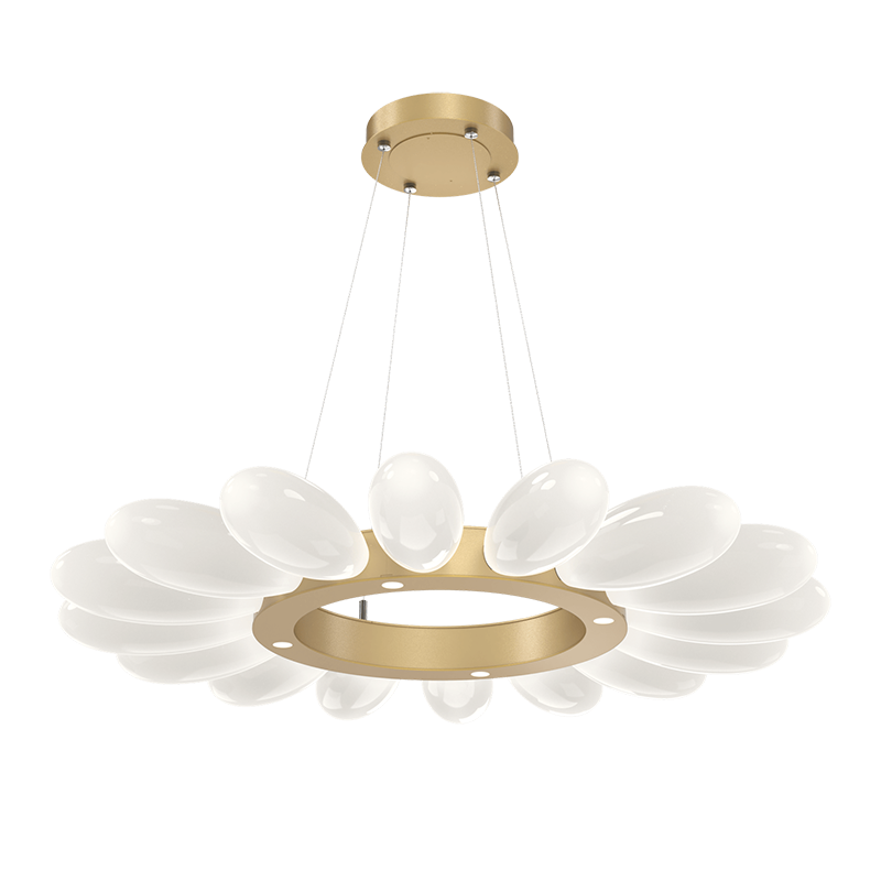 Art Glass Fiori Ring Chandelier