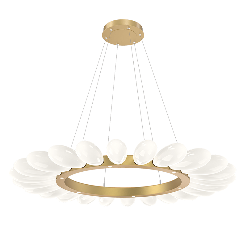 Art Glass Fiori Ring Chandelier