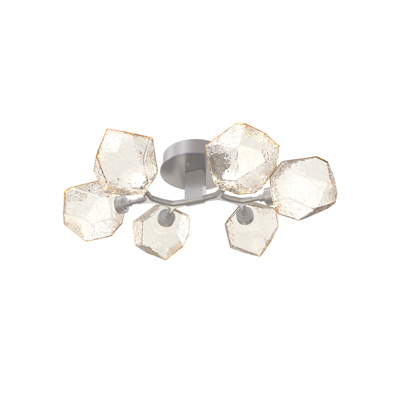 Art Twisted Flushmount Light