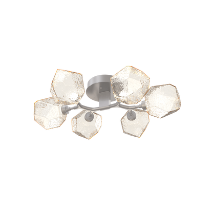 Art Twisted Flushmount Light