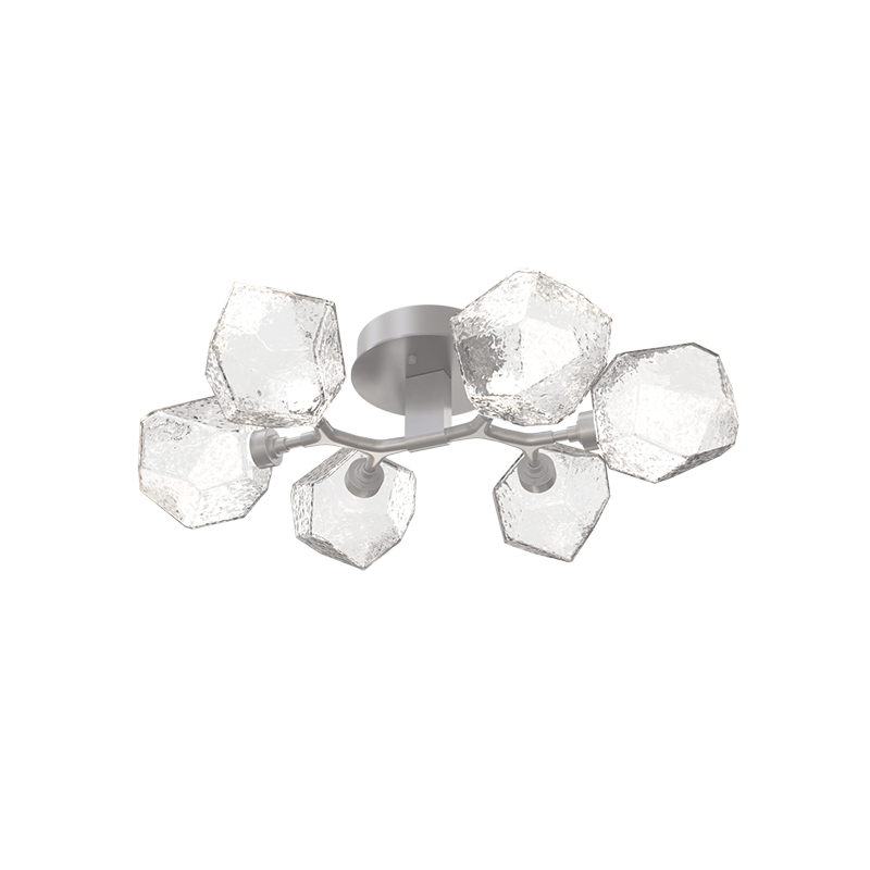 Art Twisted Flushmount Light