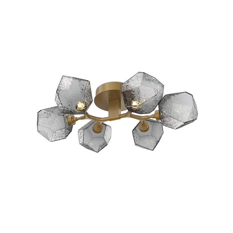 Art Twisted Flushmount Light