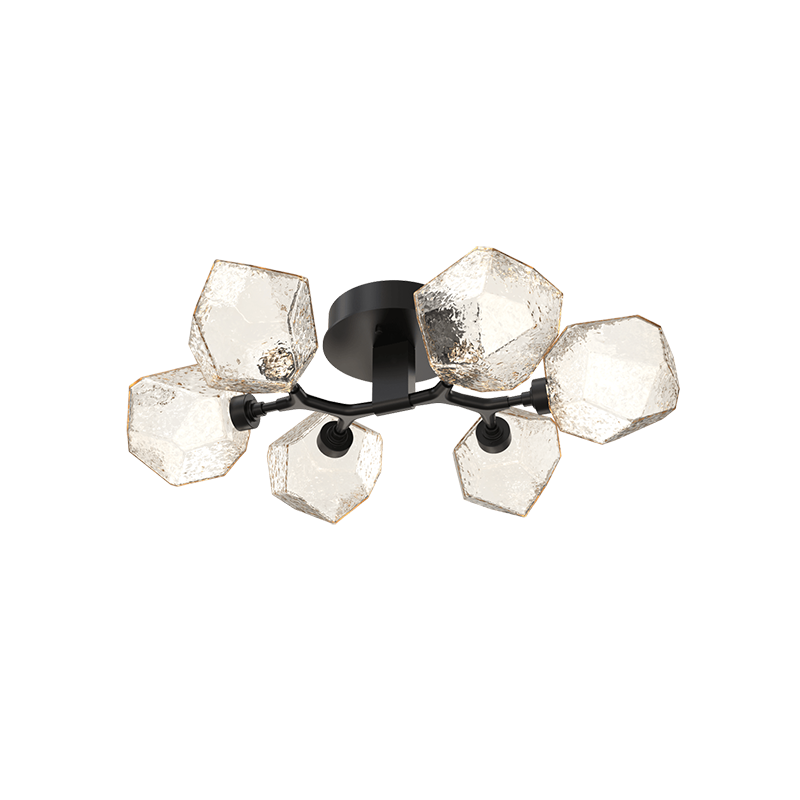 Art Twisted Flushmount Light