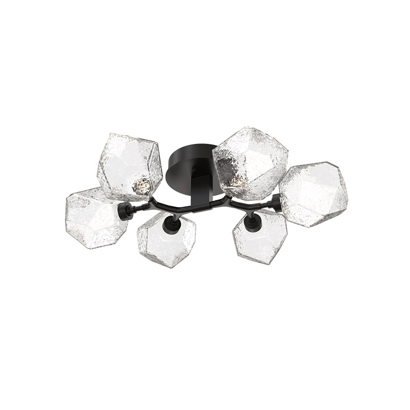 Art Twisted Flushmount Light