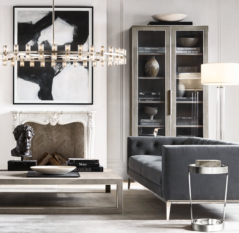 ARCACHON LED ROUND CHANDELIER 60"