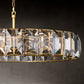HARLOW CRYSTAL ROUND CHANDELIER 43"