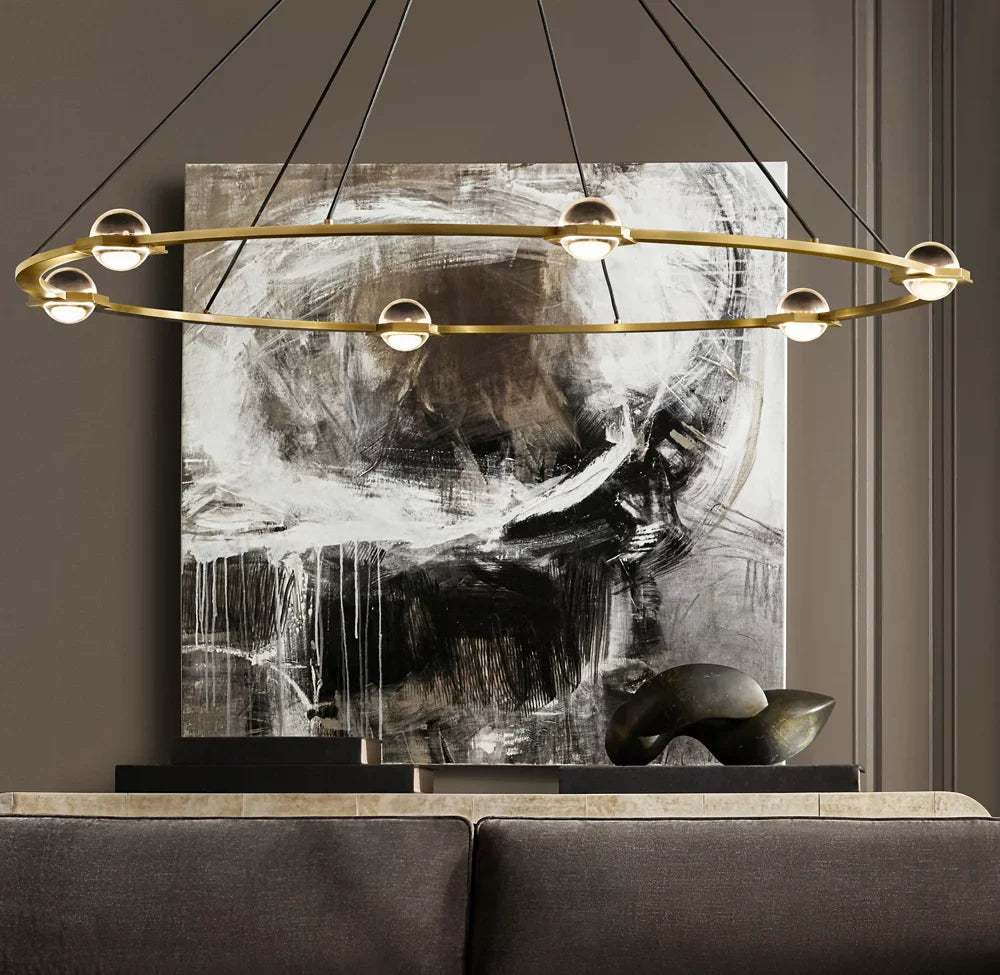 ÉCLATANT ROUND CHANDELIER 48"