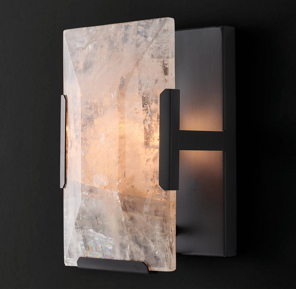 HARLOW CALCITE SCONCE