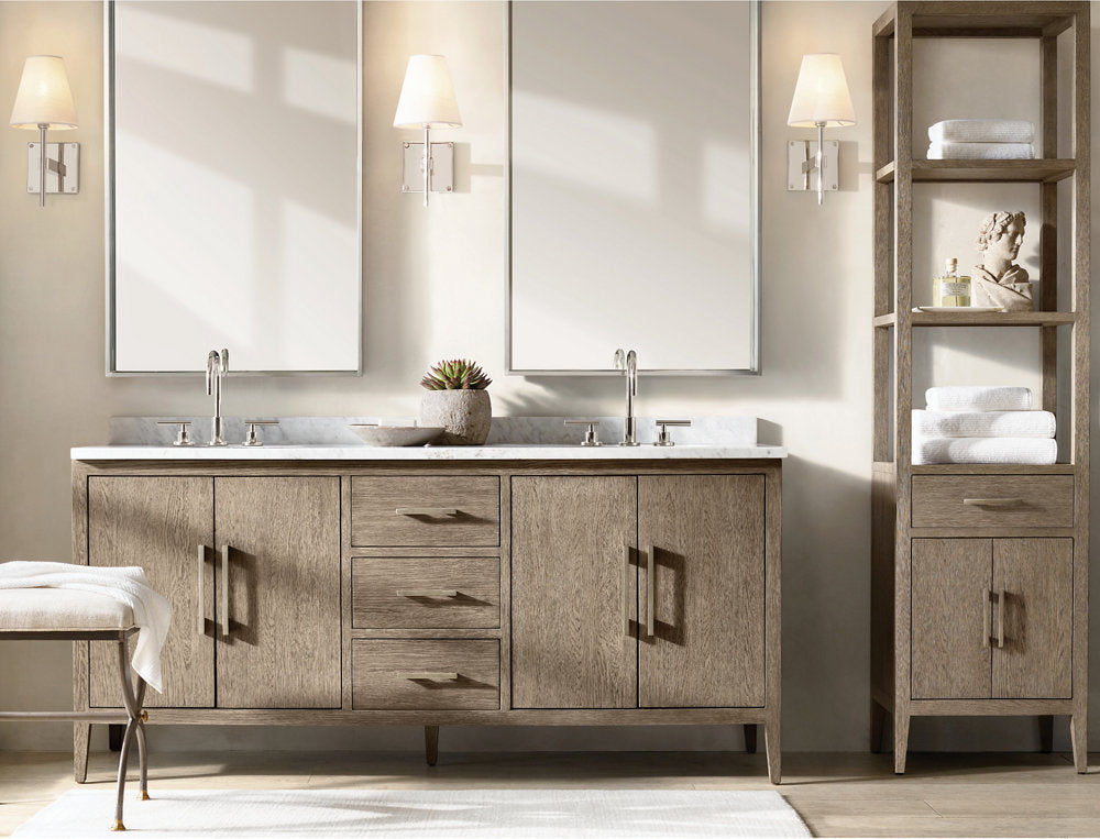 FULHAM GLASS SHADE SCONCE