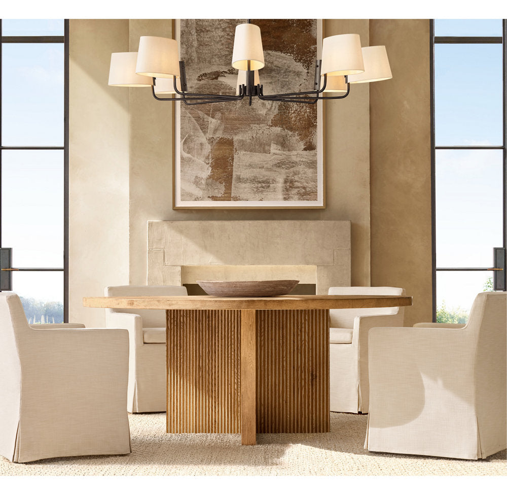 MARTINEAU ROUND CHANDELIER 60"