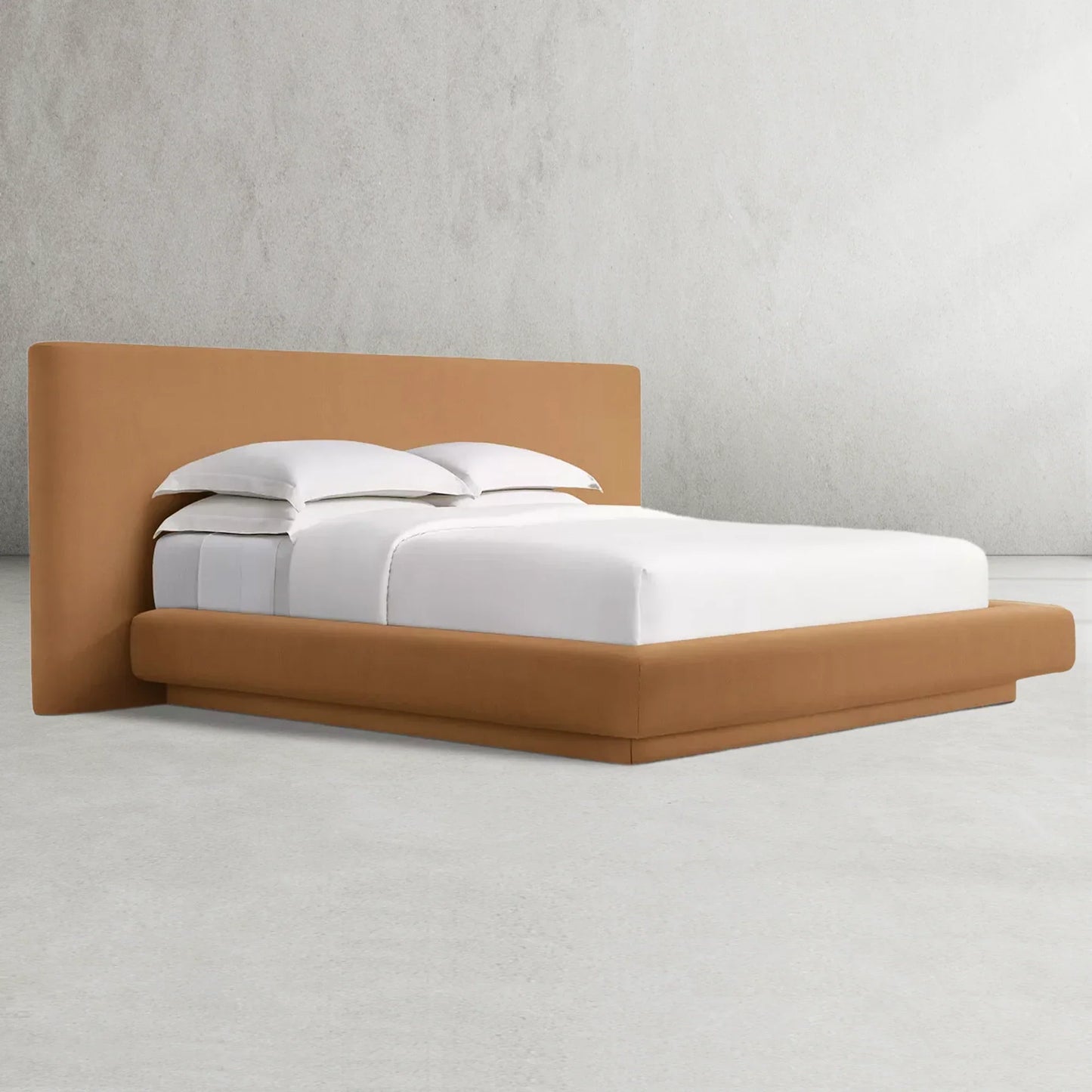 Mulholland Performance Extended Velvet Bed Frame