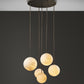 Alabaster Constellation Chandelier, Multi Pendant Light