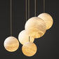 Alabaster Constellation Chandelier, Multi Pendant Light