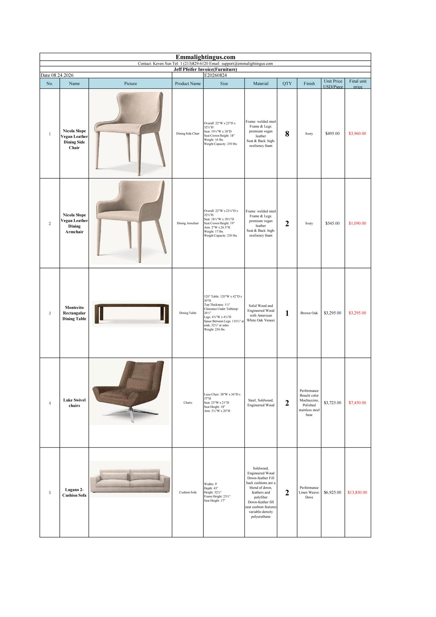 E20260824_Invoice-Lighting & Furniture(Jeff Pfeifer)-REST PAYMENT