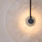 Alabaster Round Sconce 10"