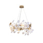 Gingko  Round  Chandelier For Cord