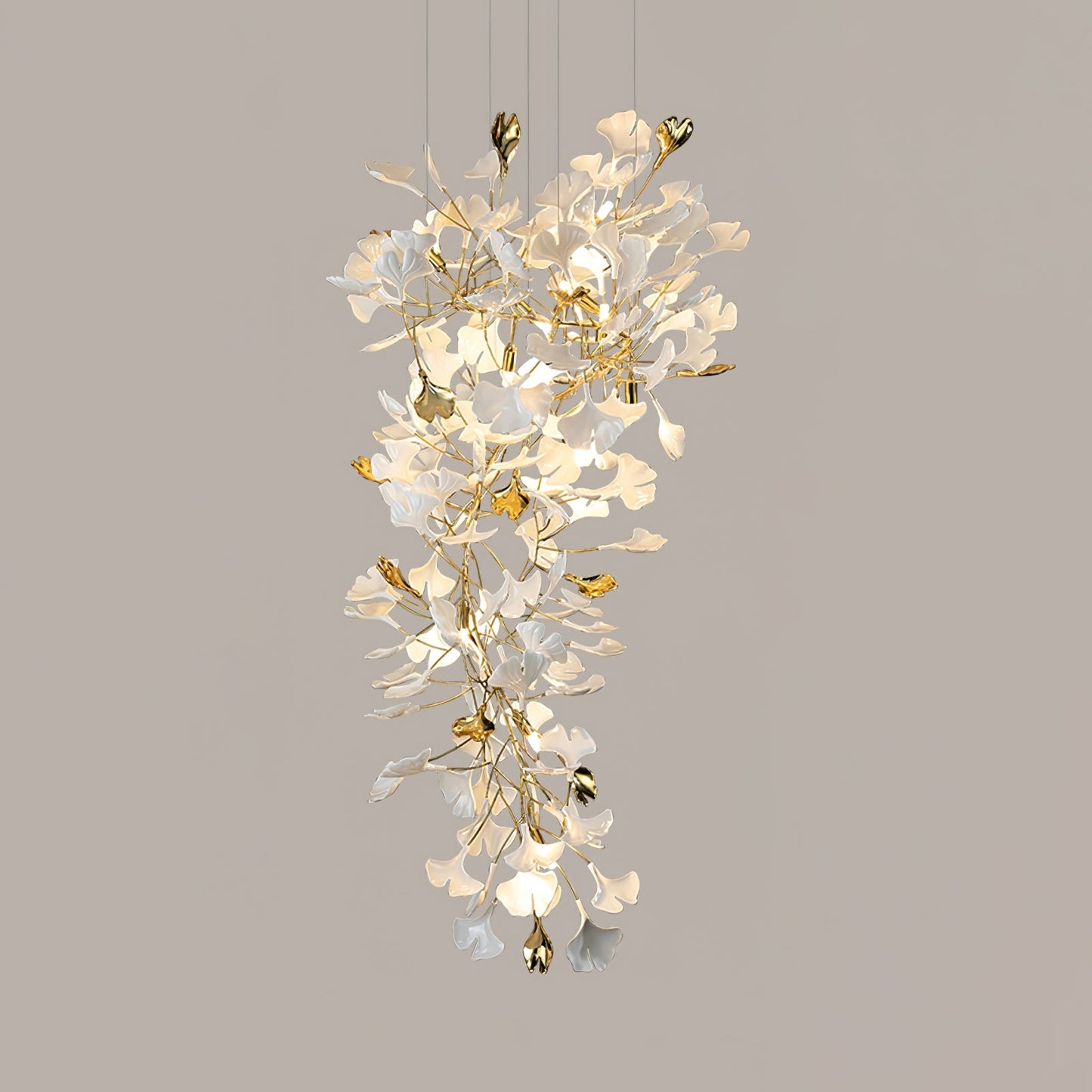 Gingko Round Chandelier 59"H 78"H 118"H