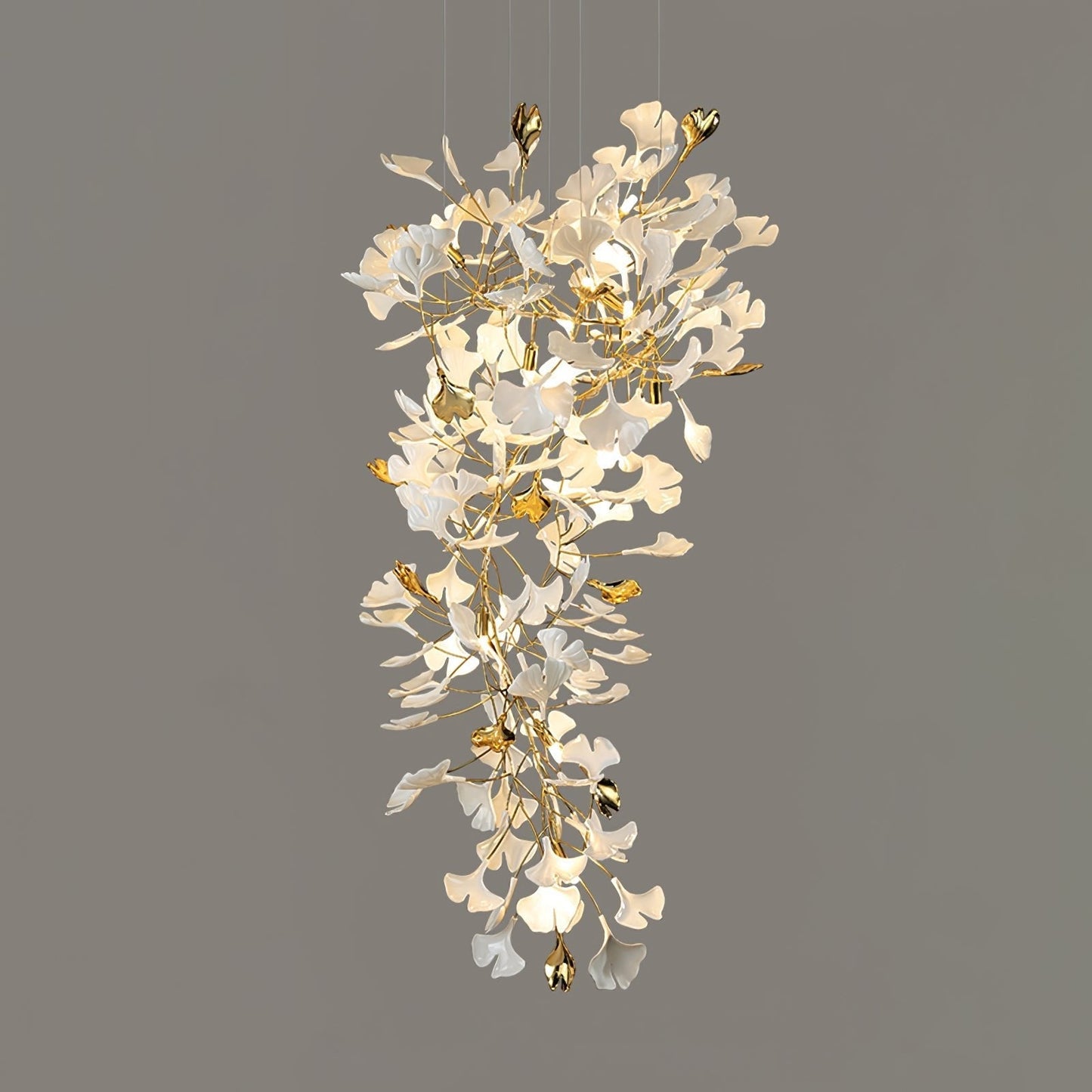 Gingko Round Chandelier 59"H 78"H 118"H