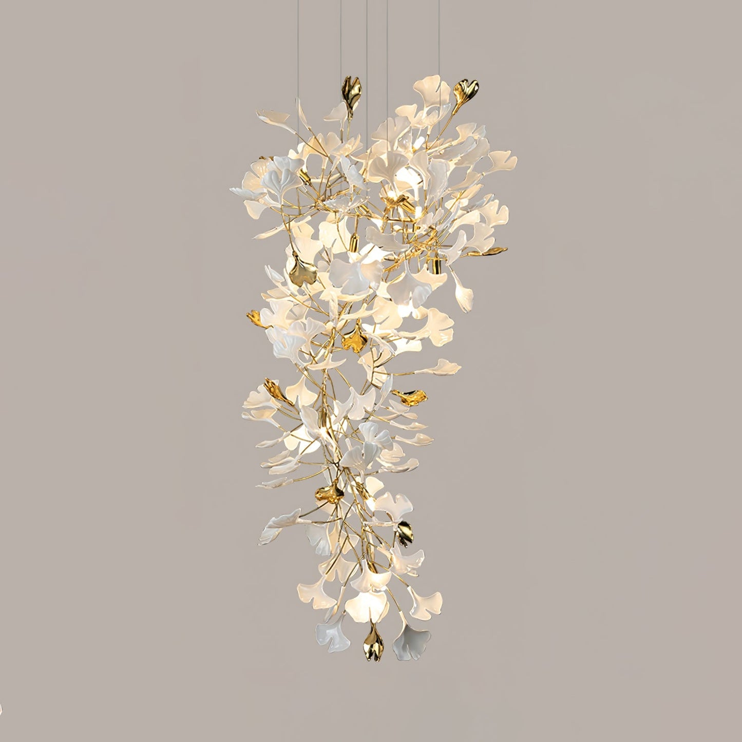 Gingko Round Chandelier 59"H 78"H 118"H