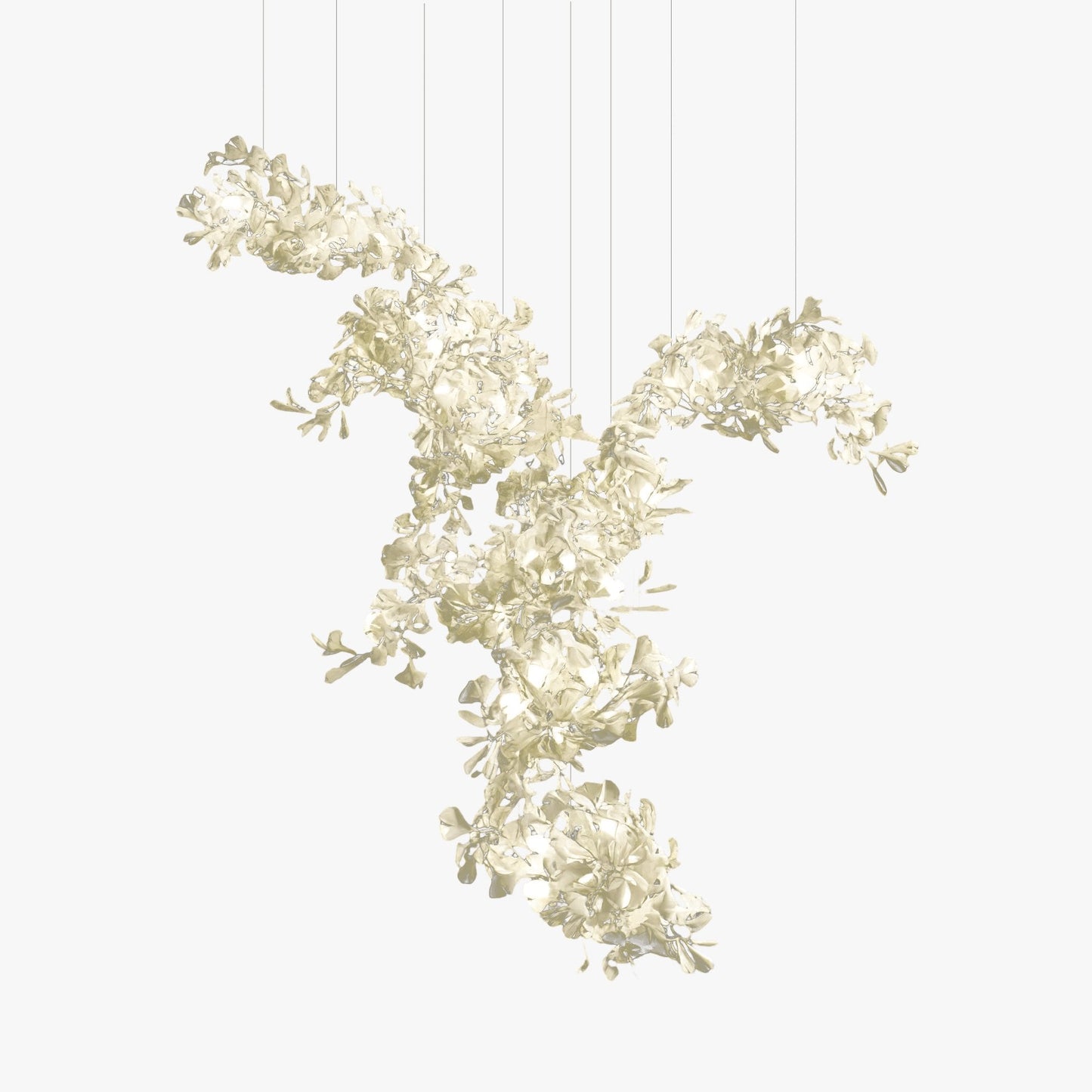 Gingko Combination Chandelier 59.1"W