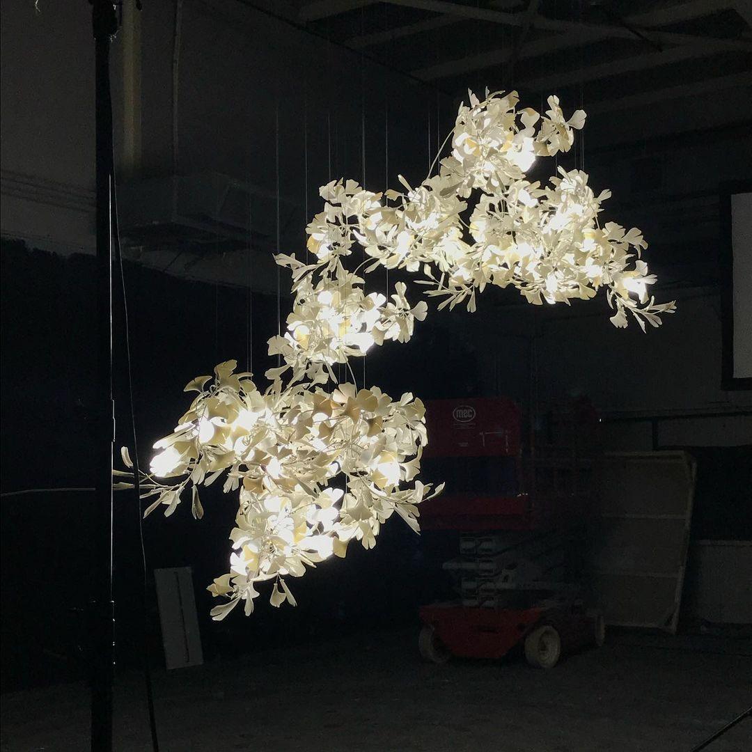 Gingko Combination Chandelier 59.1"W