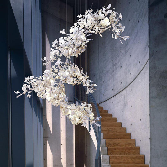 Gingko Combination Chandelier 59.1"W