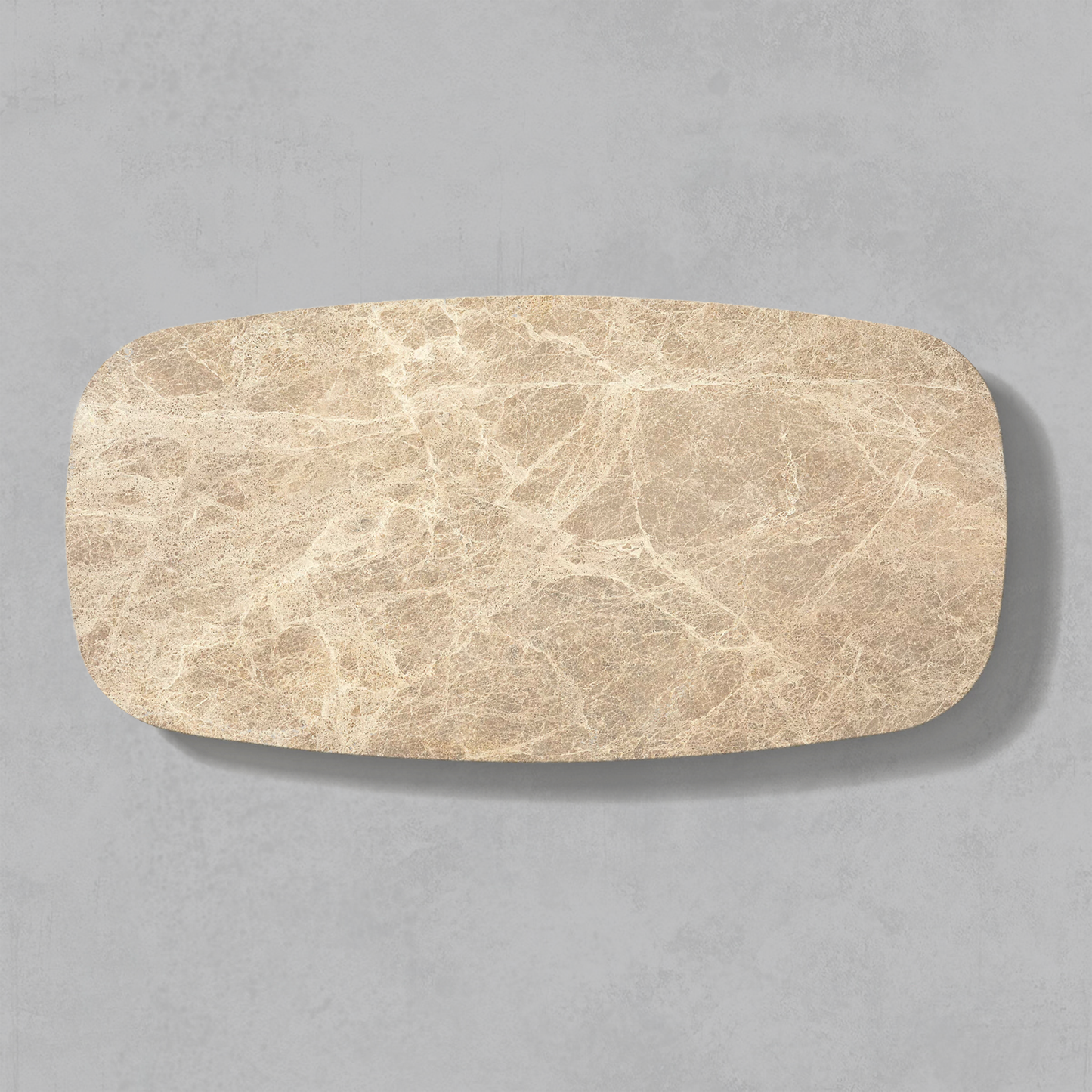 Mulholland Oak Wood & Stone Coffee Table