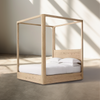 Osla Wood Canopy Bed