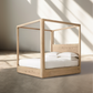 Osla Wood Canopy Bed