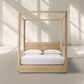 Osla Wood Canopy Bed