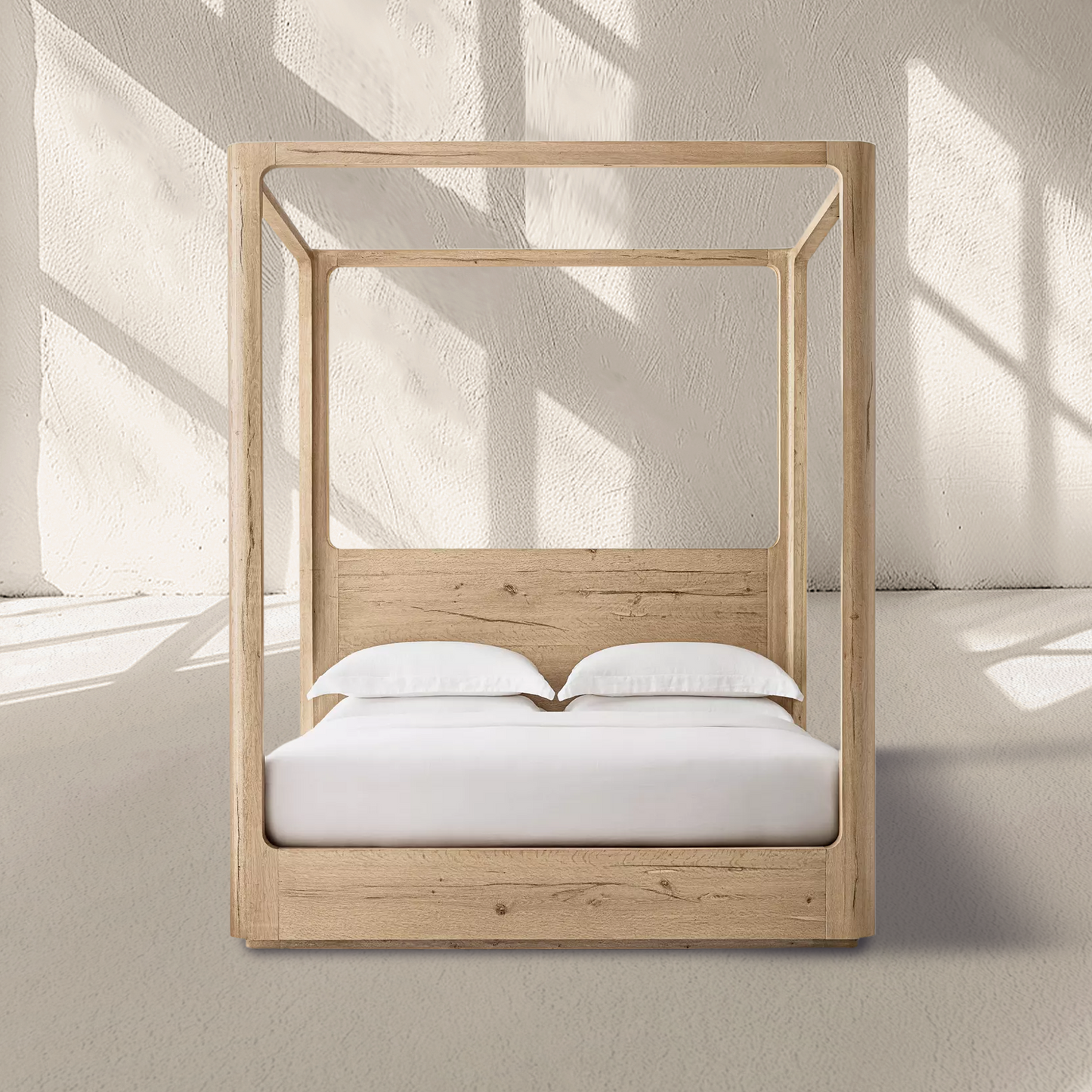 Osla Wood Canopy Bed