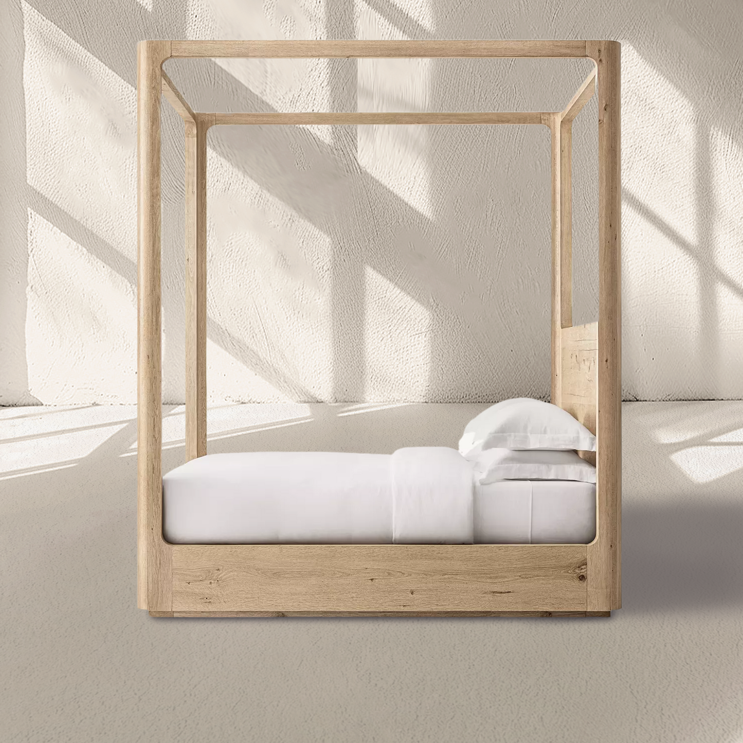 Osla Wood Canopy Bed