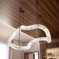 Designer Inspired Alabaster Chandelier Light 35" 55" 56" 70" 96"W