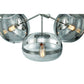 Nottingham Glass Pendant 5-Light