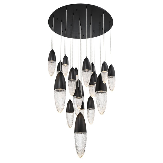 Ecrou Round Chandelier 22-Light