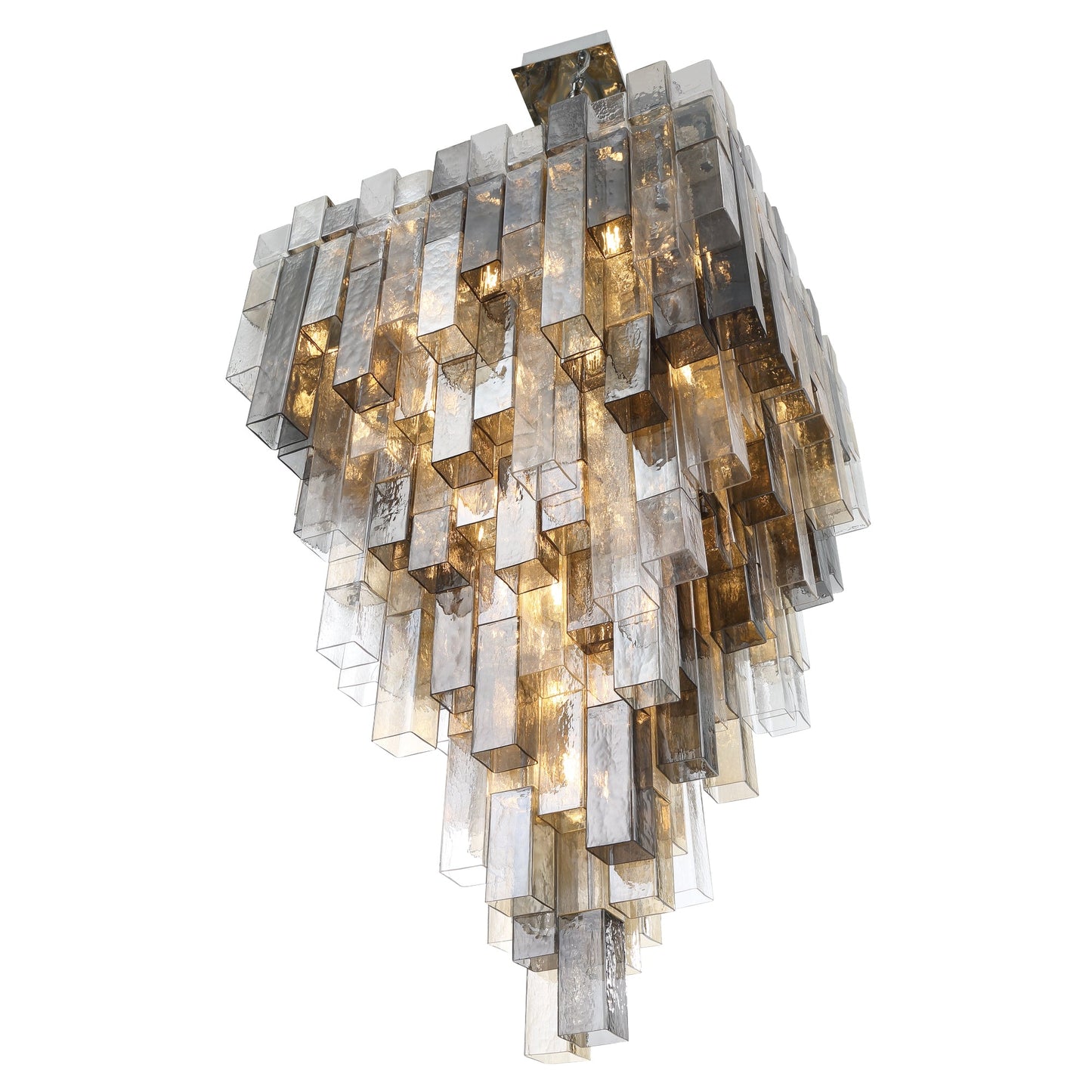 Altesa Square Glass Chandelier 46-Light