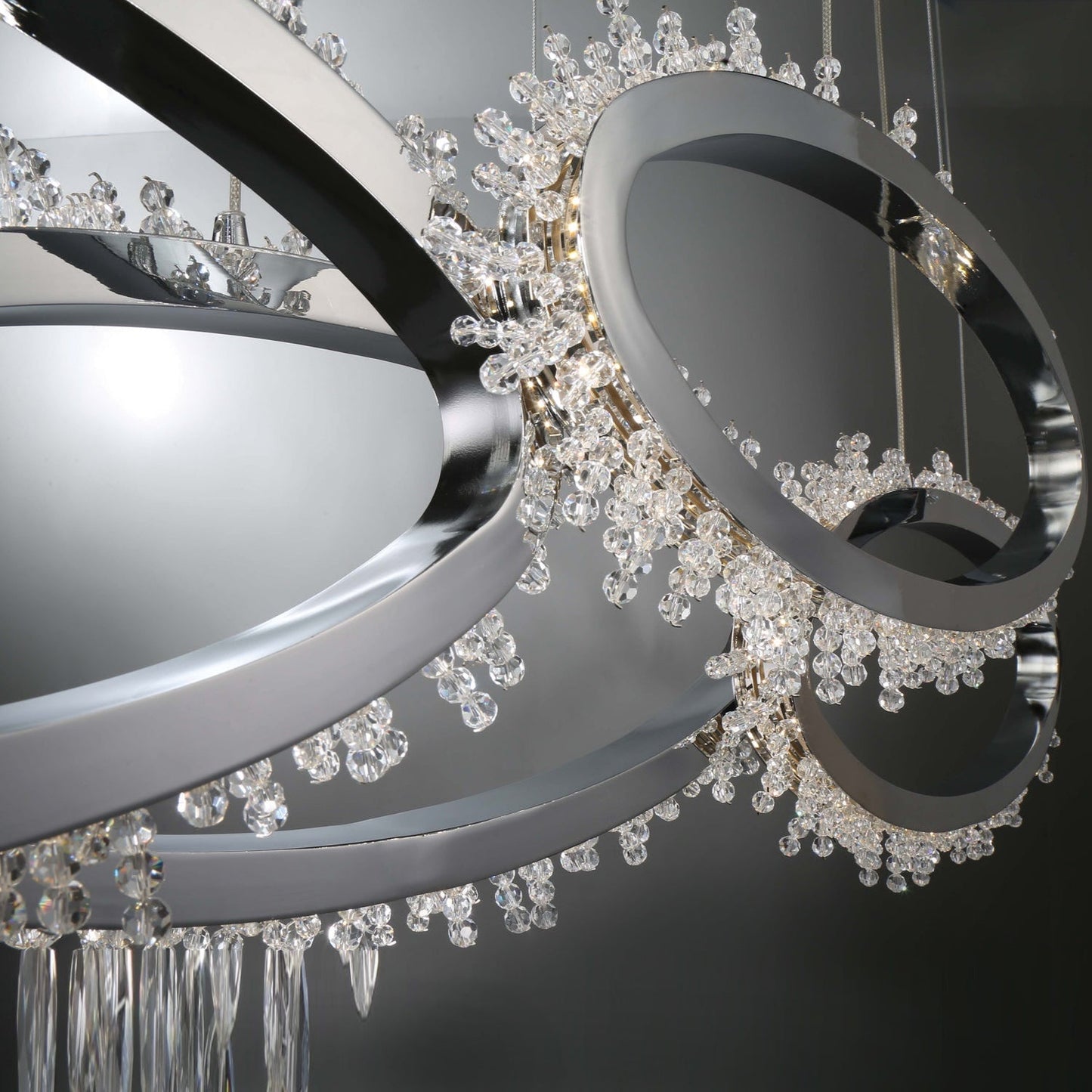 Scoppia Integrated LED Multi Drop Chandelier