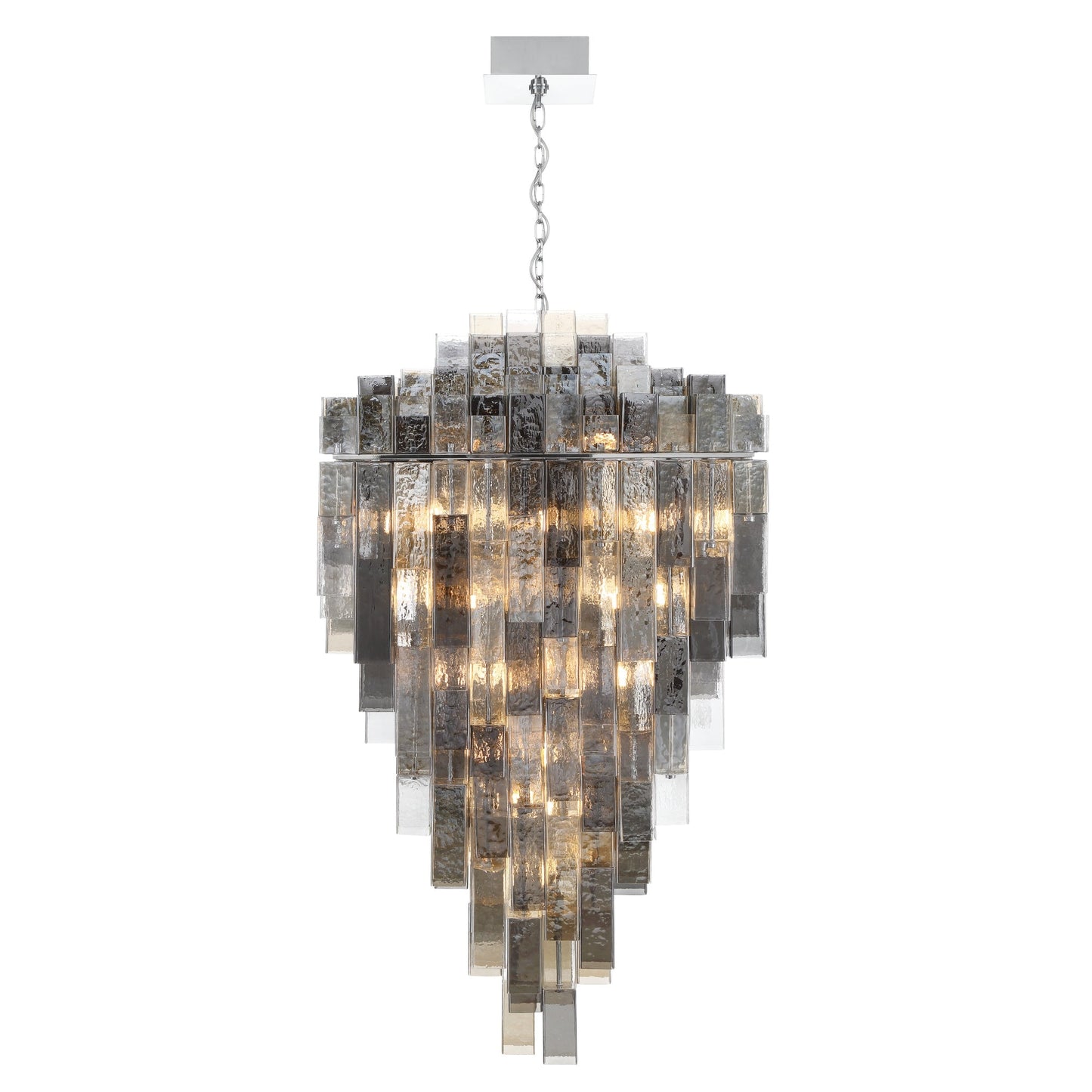 Altesa Square Glass Chandelier 46-Light