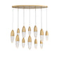 Ecrou Linear Chandelier