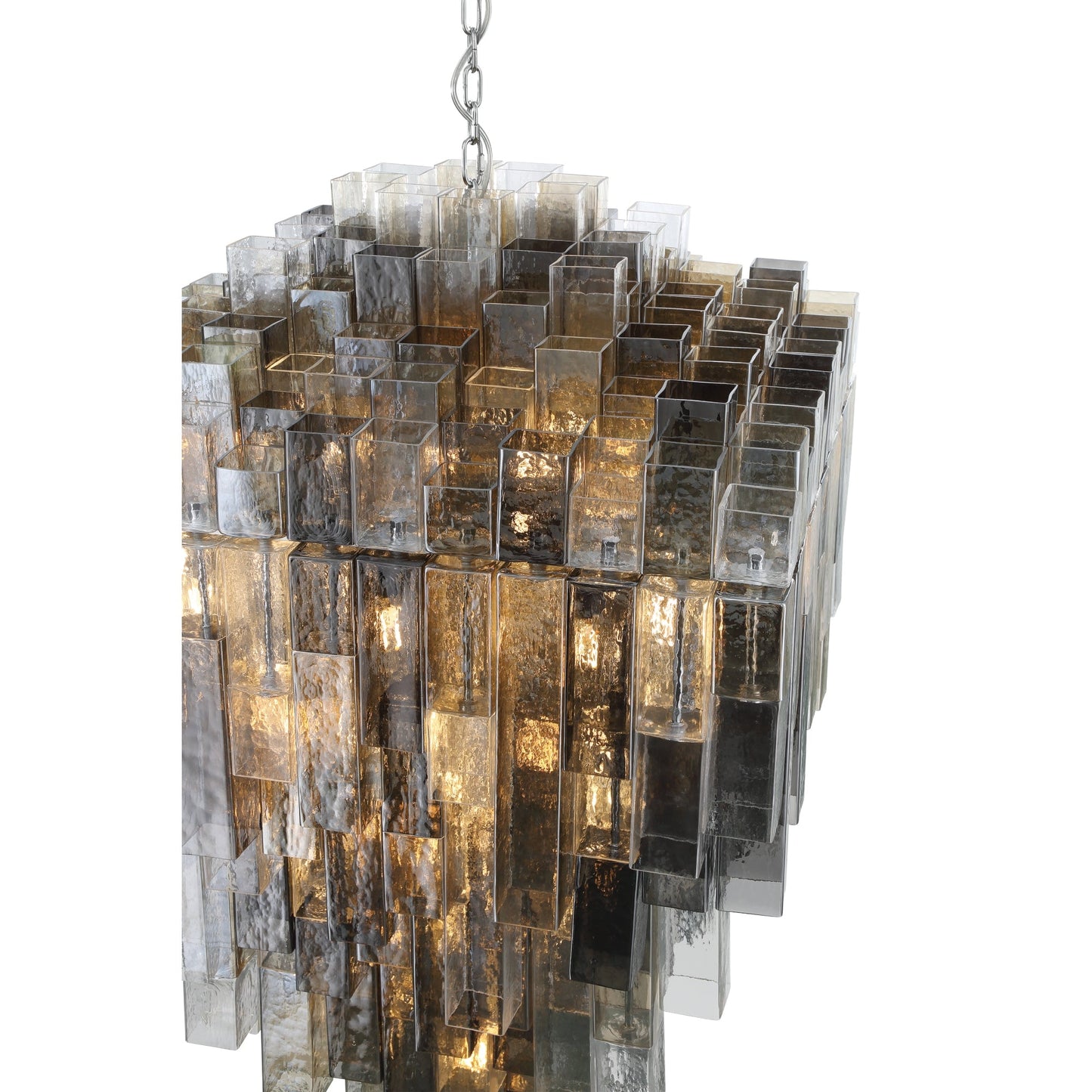 Altesa Square Glass Chandelier 46-Light