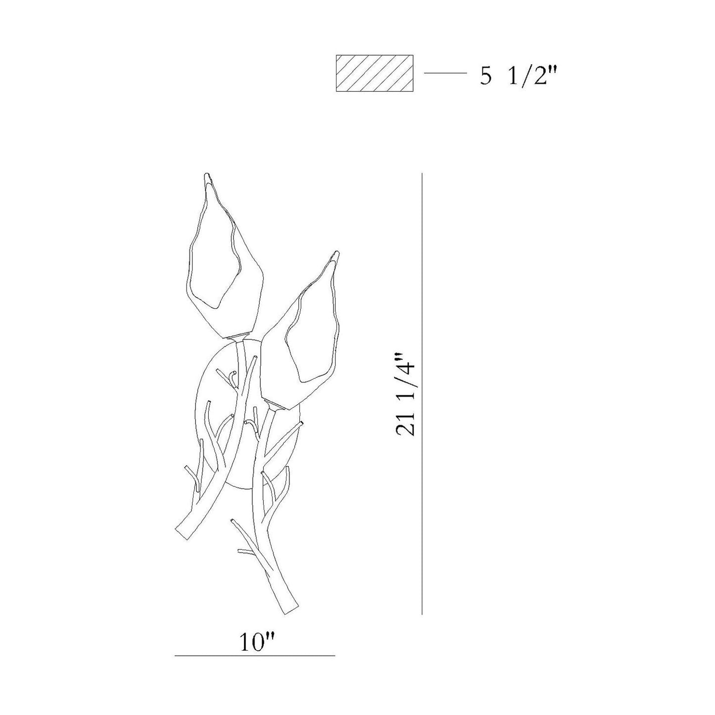 Matera Integrated LED Wall Sconce