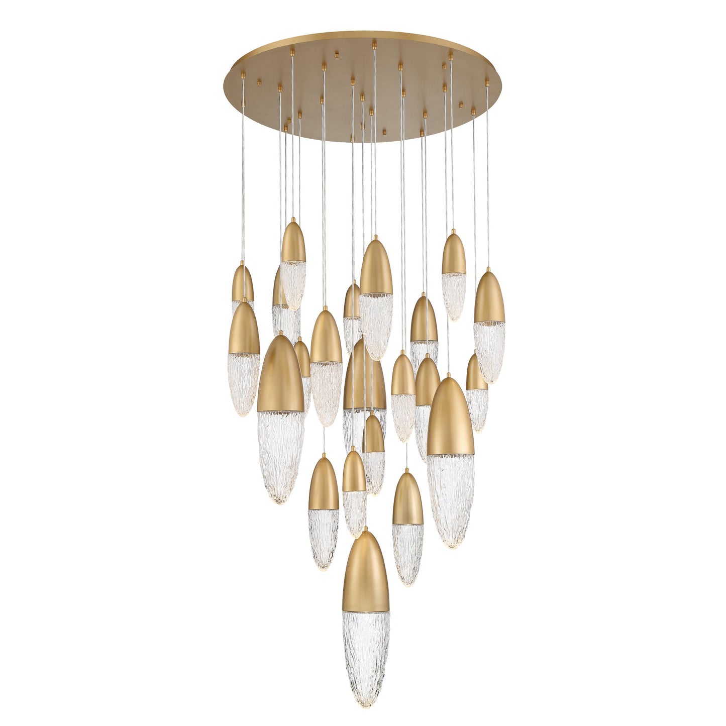 Ecrou Round Chandelier 22-Light