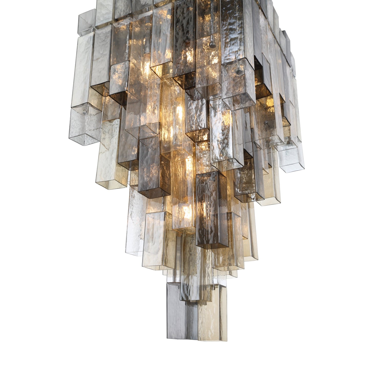 Altesa Square Glass Chandelier 20-Light